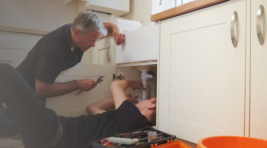 Professional burst pipe repair services in Denton, GA